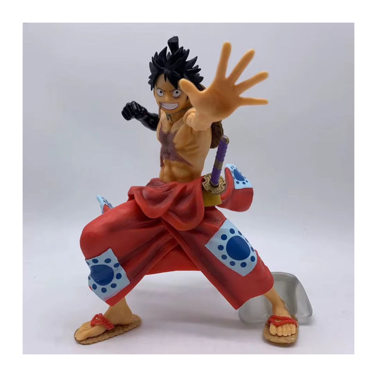 Bandai One Piece und das Land des Kimono Ruffy Modellfigur aus Kunststoff, mehrfarbig - Bild 4