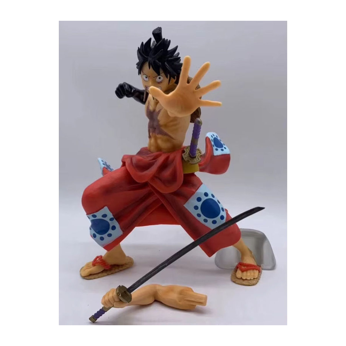 Bandai One Piece und das Land des Kimono Ruffy Modellfigur aus Kunststoff, mehrfarbig - Bild 7