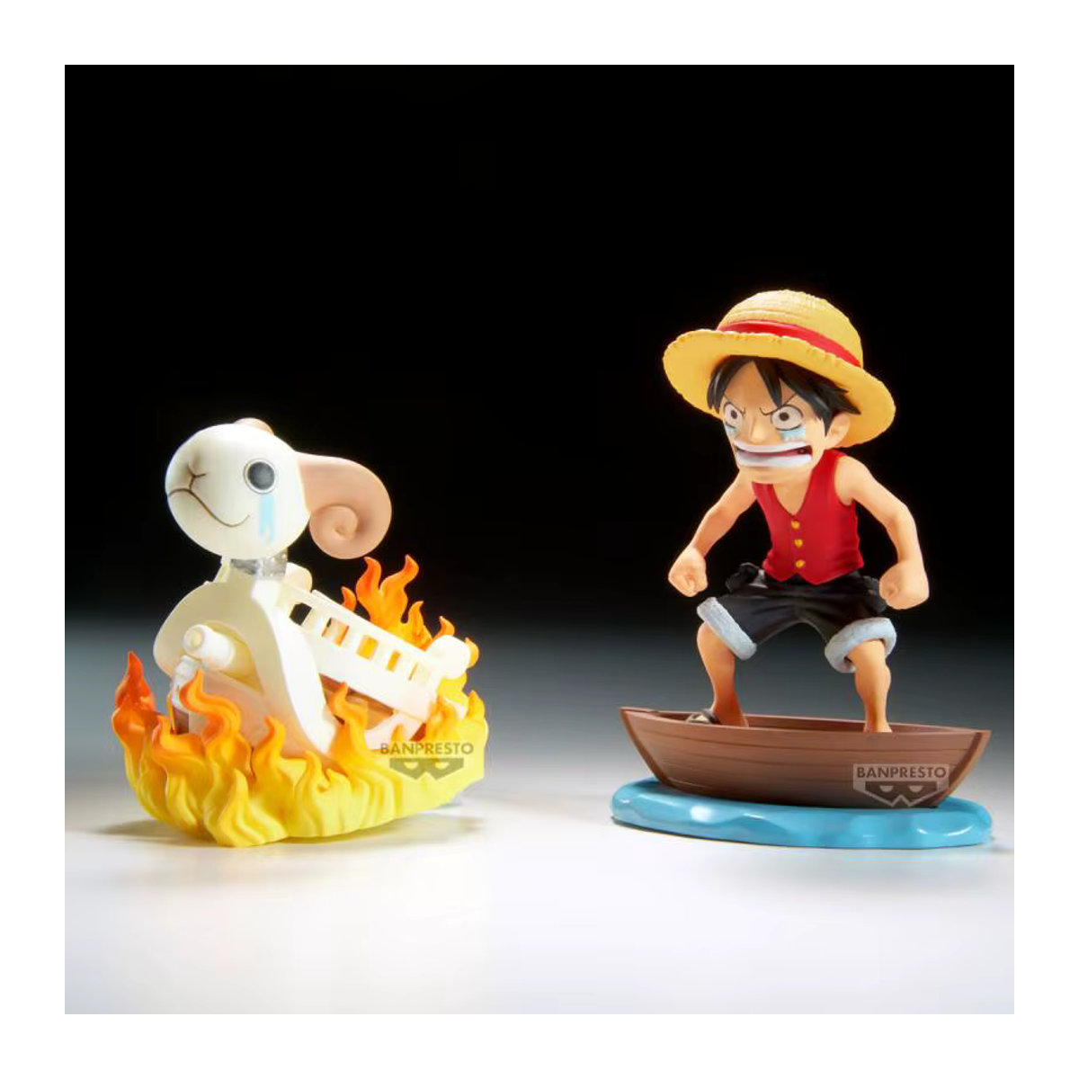 Bandai One Piece WCF Log Stories Anime Actionfiguren Ruffy Nami Eneru, mehrfarbig - Bild 2