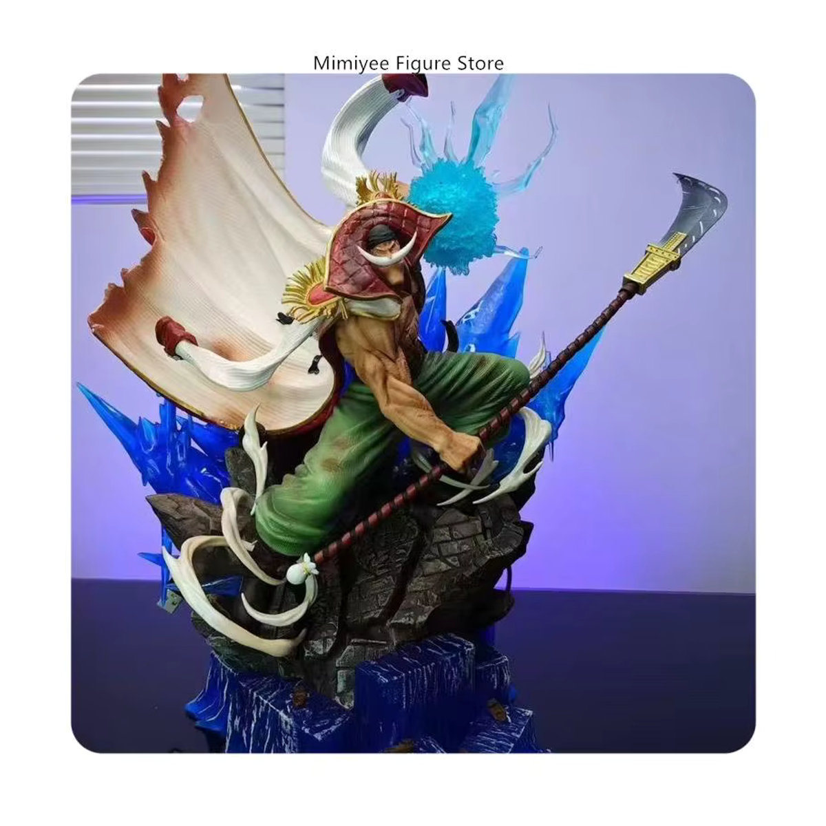 Bandai One Piece Whitebeard Anime-Figur Modell Statue in Weiß und Mehrfarbig, Höhe: 38 cm - Bild 6