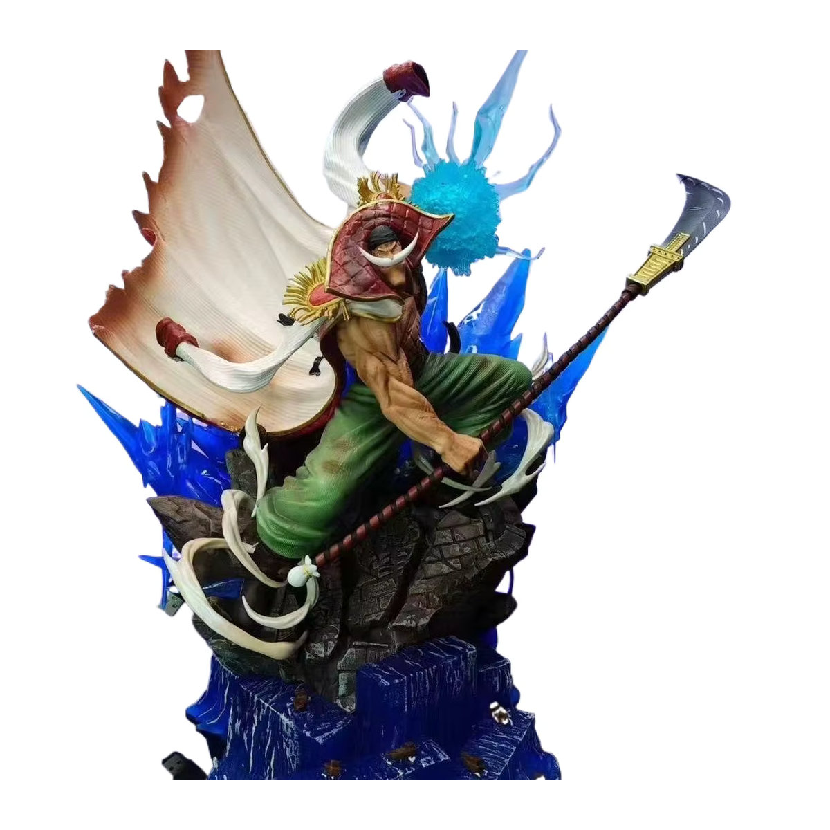 Bandai One Piece Whitebeard Anime-Figur Modell Statue in Weiß und Mehrfarbig, Höhe: 38 cm - Bild 7