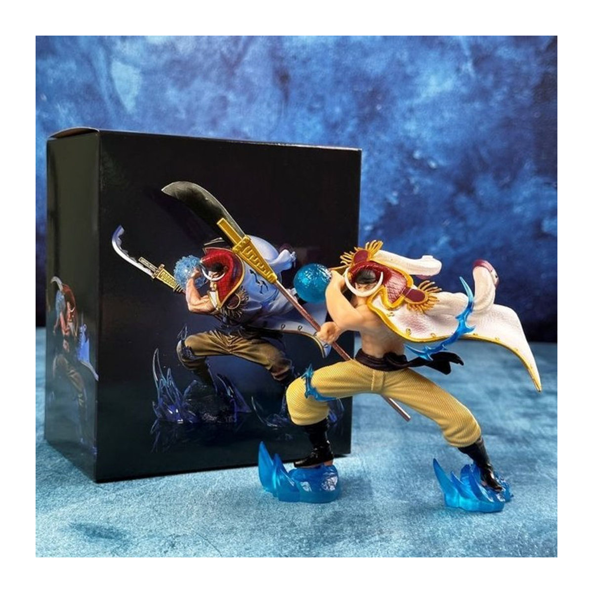 Bandai One Piece Whitebeard Battle Pose Anime Figur in Weiß, Höhe: 11 cm - Bild 1
