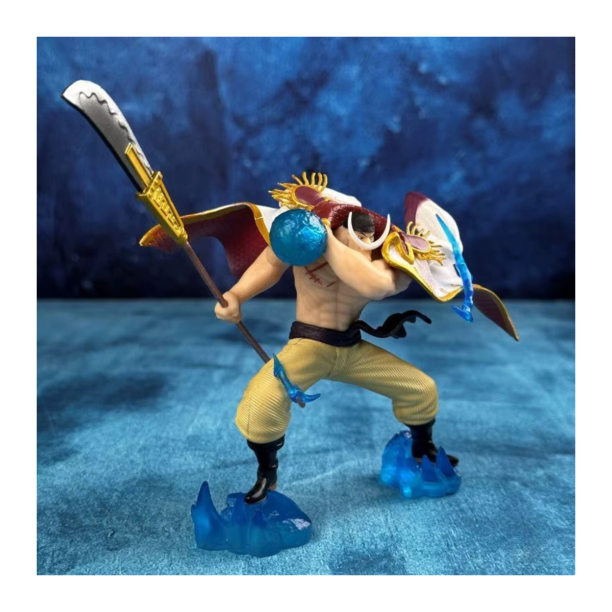 Bandai One Piece Whitebeard Battle Pose Anime Figur in Weiß, Höhe: 11 cm - Bild 3