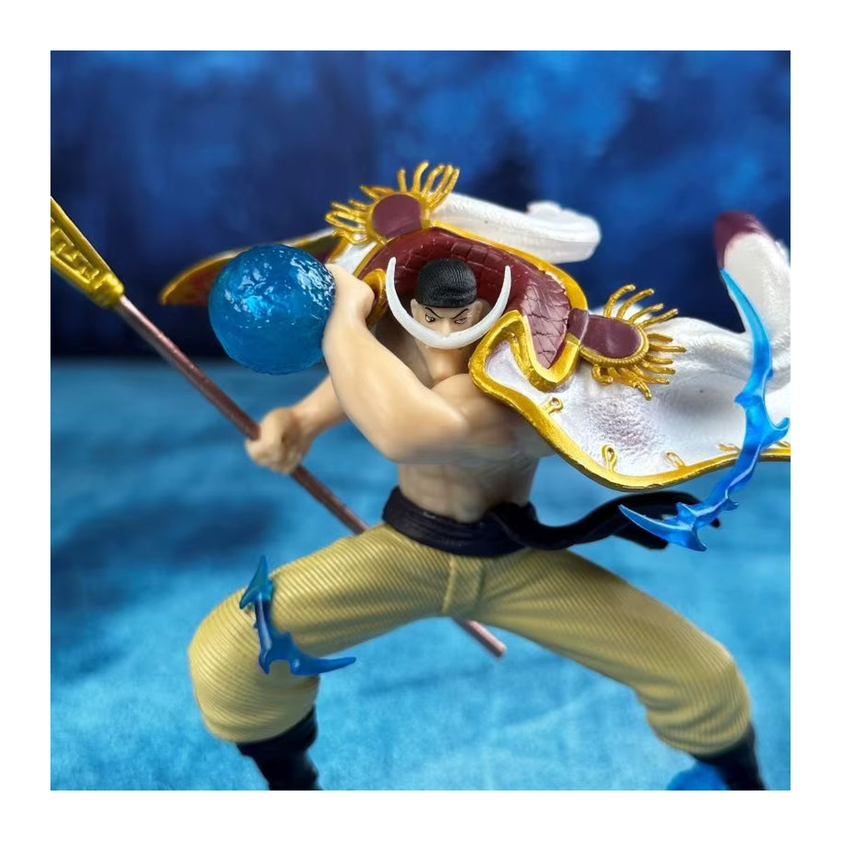 Bandai One Piece Whitebeard Battle Pose Anime Figur in Weiß, Höhe: 11 cm - Bild 5