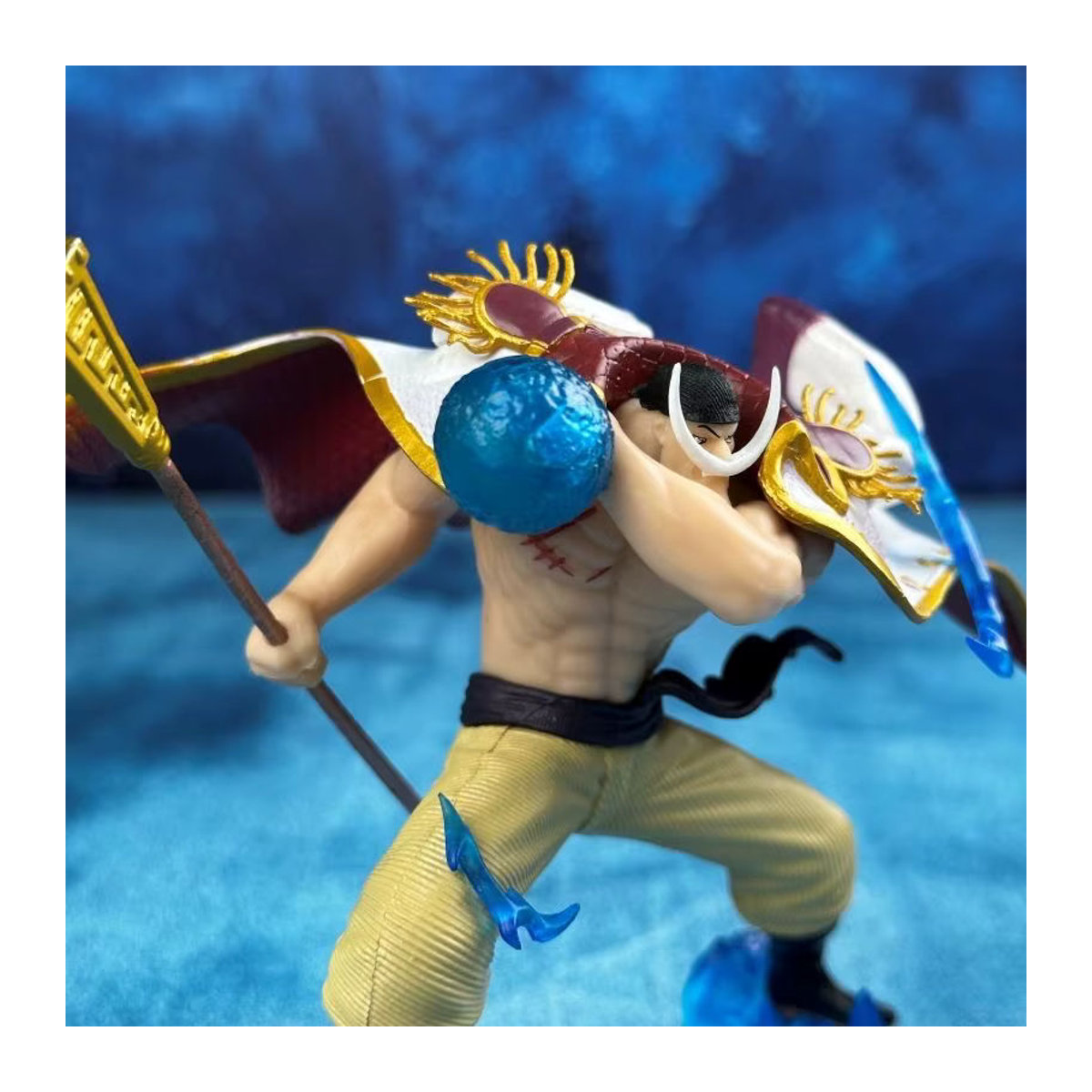Bandai One Piece Whitebeard Battle Pose Anime Figur in Weiß, Höhe: 11 cm - Bild 6