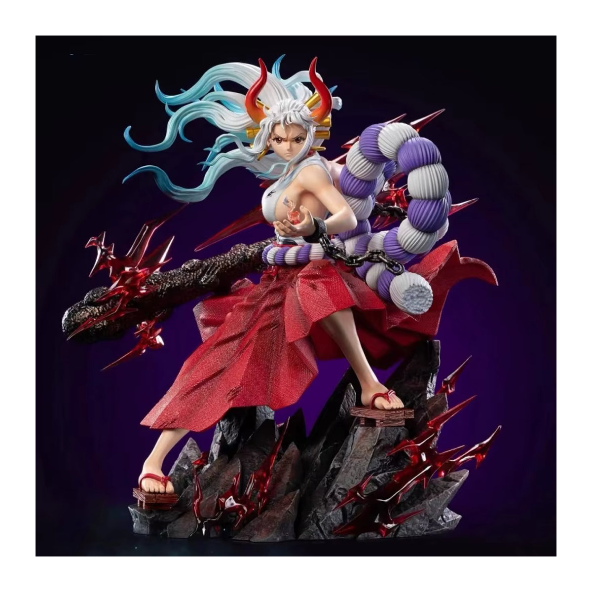 Bandai One Piece Yamato Actionfigur aus PVC, mehrfarbig, Höhe: 20 cm - Bild 1