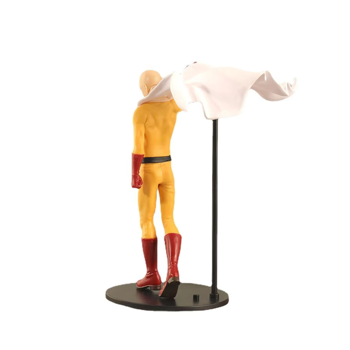 Bandai One Punch Man Anime Figur Saitama und Tatsumaki als stehende PVC Sammelfigur, Höhe: 18 cm, Farbe: Gelb - Bild 3