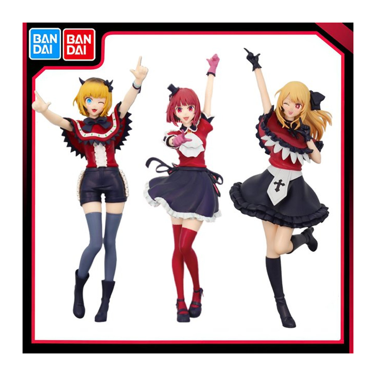 Bandai OSHI NO KO Anime Action Figure Arima Kana Ruby MEM Zenryoku Zokei PVC Modell in Mehrfarbig - Bild 1