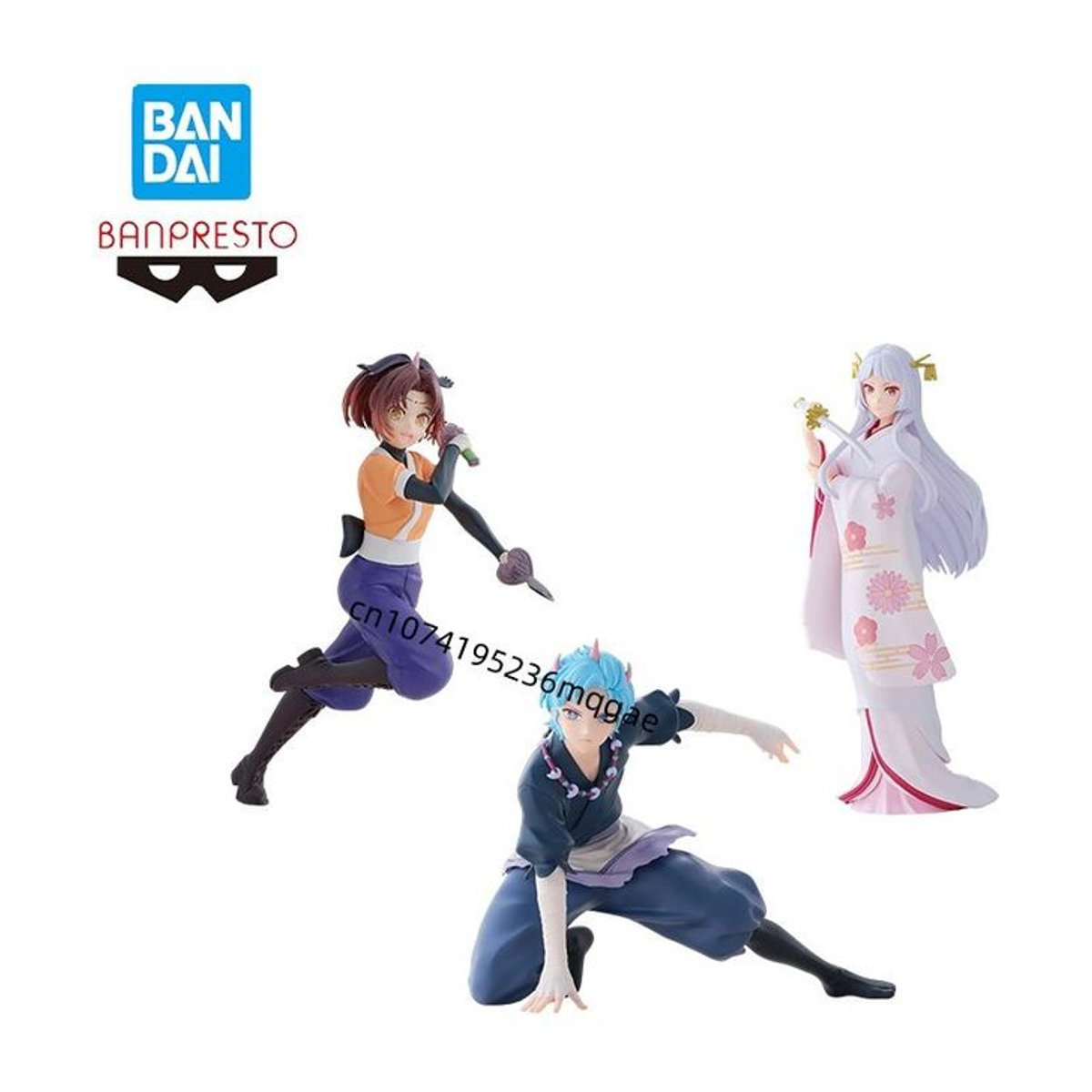 Bandai OSHI NO KO Anime Figuren Modell Kurokawa Akane, Kana Arima und Aqua Hoshino, mehrfarbig - Bild 1
