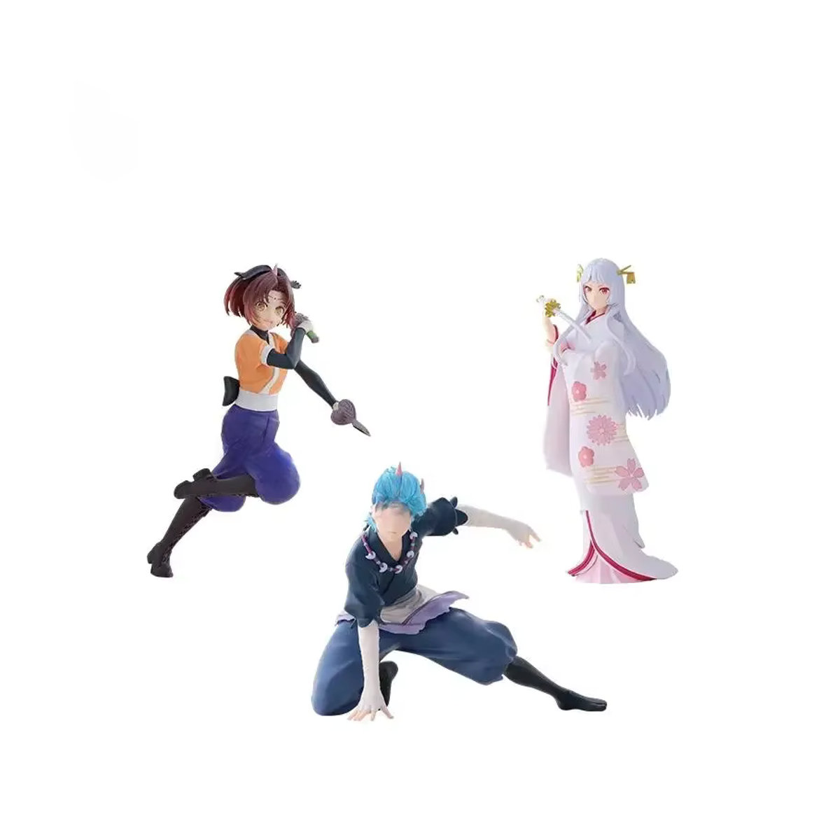 Bandai OSHI NO KO Anime Figuren Modell Kurokawa Akane, Kana Arima und Aqua Hoshino, mehrfarbig - Bild 5