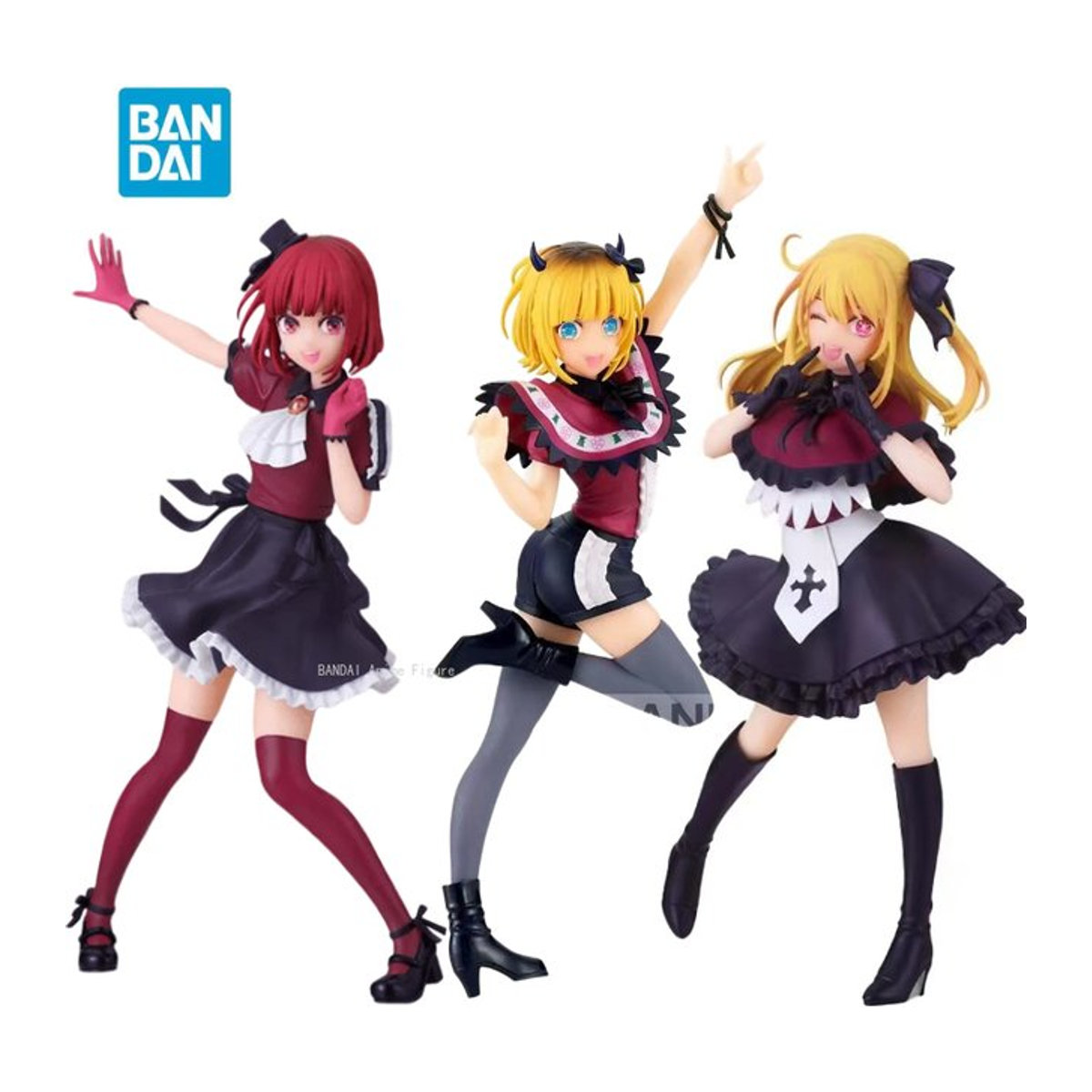Bandai Oshi No Ko Anime Figuren Set Hoshino Ruby Mem Arima Kana aus Kunststoff mehrfarbig - Bild 1