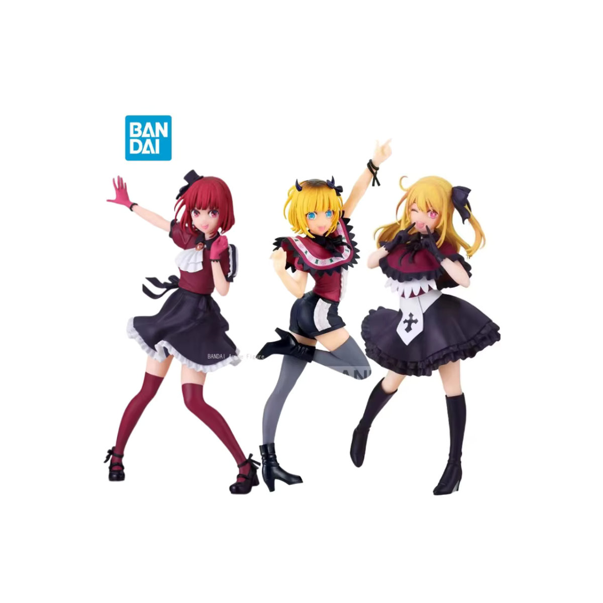 Bandai Oshi No Ko Anime Figuren Set Hoshino Ruby Mem Arima Kana aus Kunststoff mehrfarbig - Bild 5