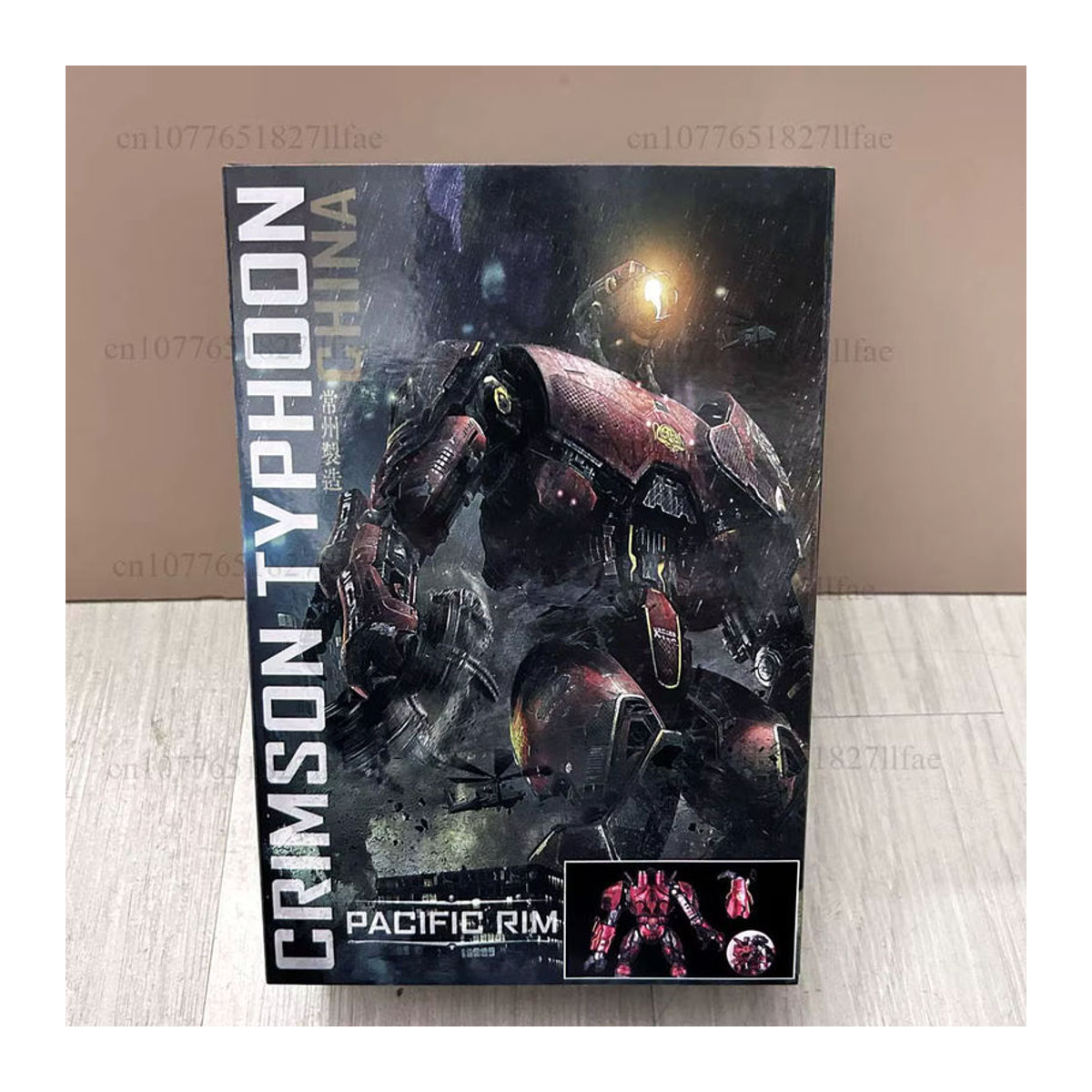 Bandai Pacific Rim Crimson Typhoon Mecha Figur in Rot mit LED-Funktion und beweglichen Gelenken - Bild 2