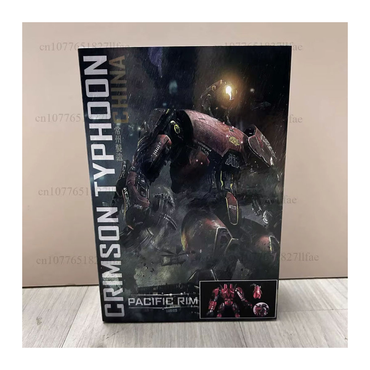 Bandai Pacific Rim Crimson Typhoon Mecha Figur in Rot mit LED-Funktion und beweglichen Gelenken - Bild 4