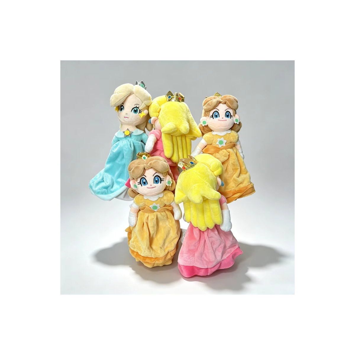 Bandai Plüschfigur Prinzessin Peach Daisy Rosalina mehrfarbig Höhe: 25 cm - Bild 1