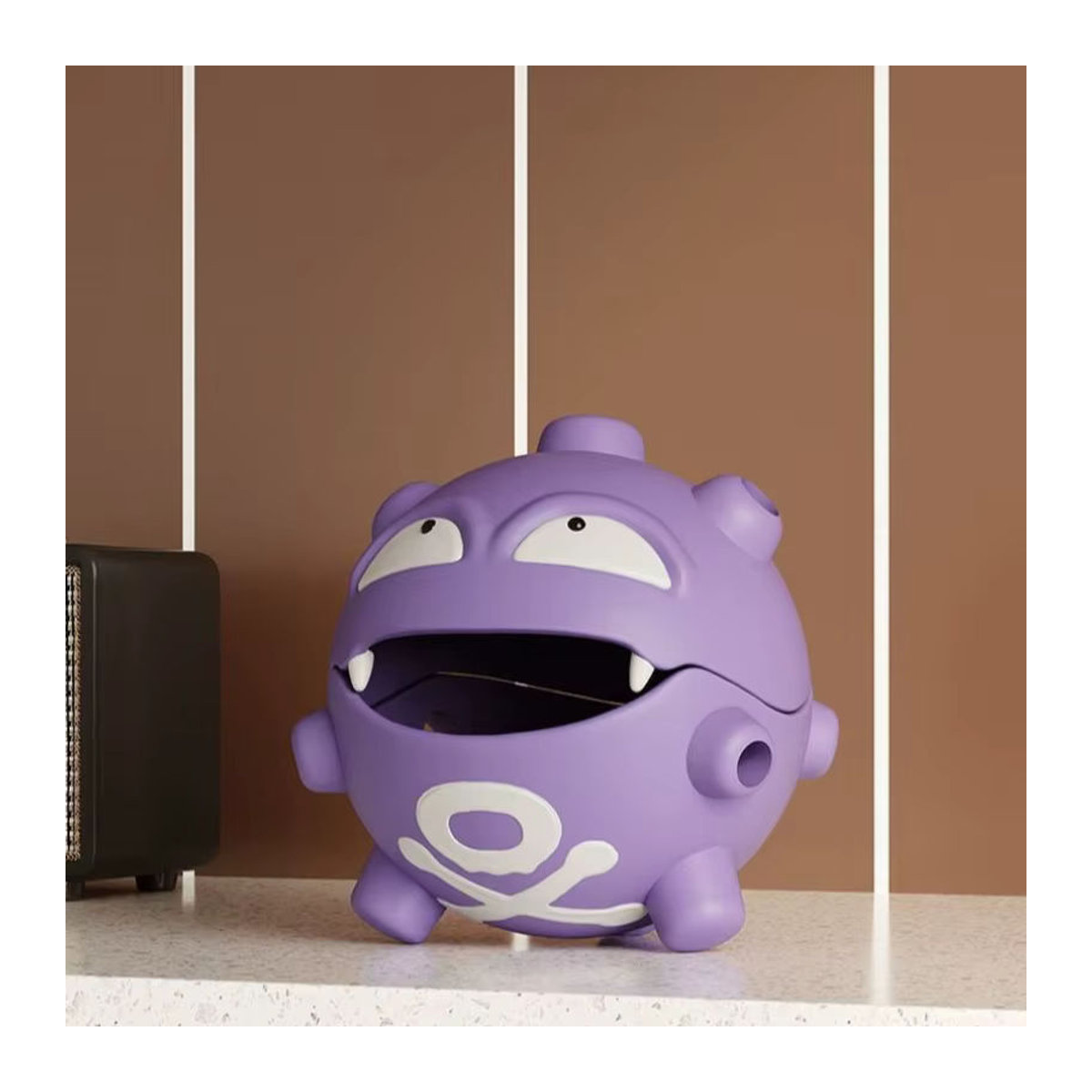 Bandai Pokémon Anime-Figur Koffing lila PVC-Modell als Desktop-Dekoration für Kinder, Höhe: 18 cm - Bild 4