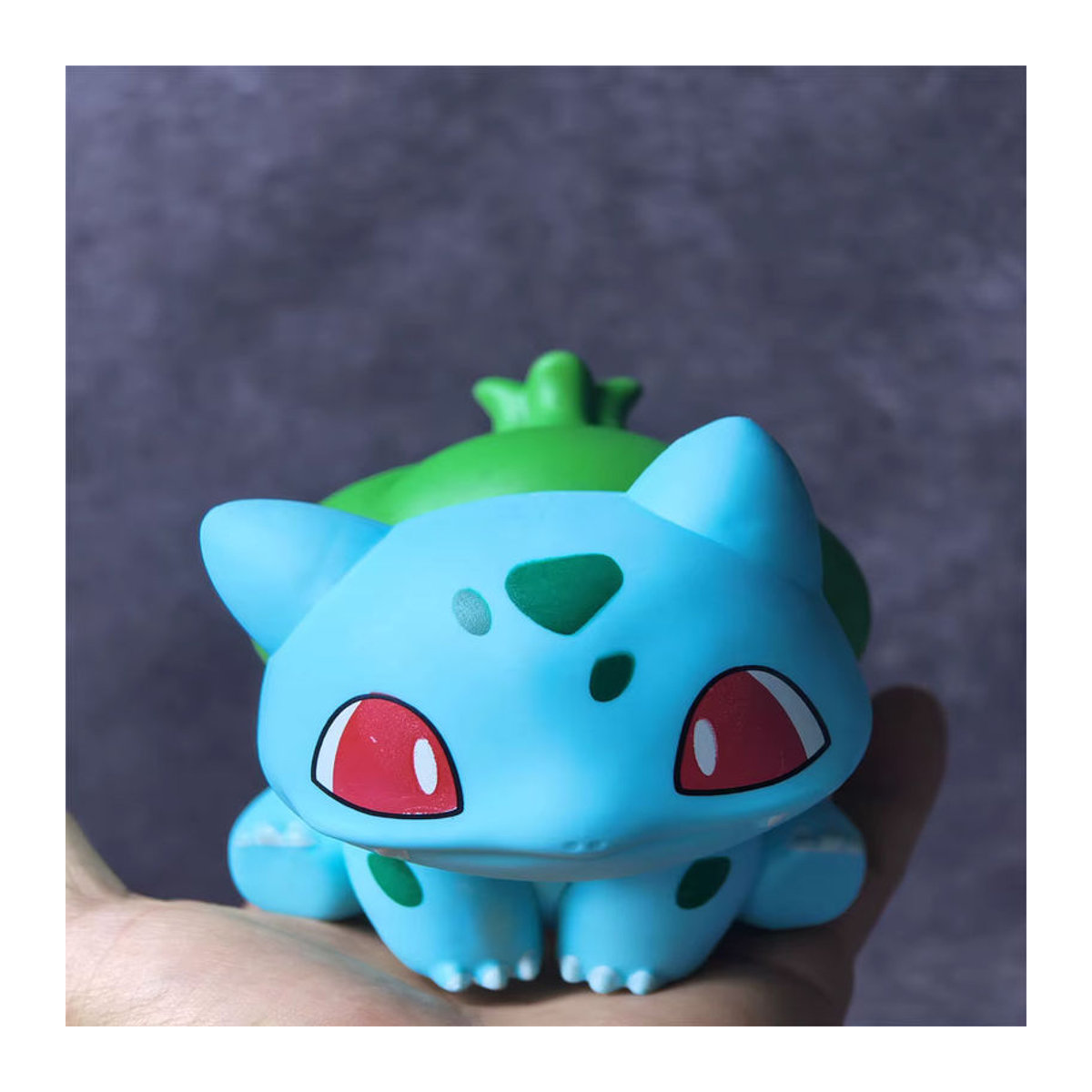 Bandai Pokemon Bulbasaur Anime Figur in Grün, 9 cm Dekorationsfigur aus Kunststoff - Bild 3