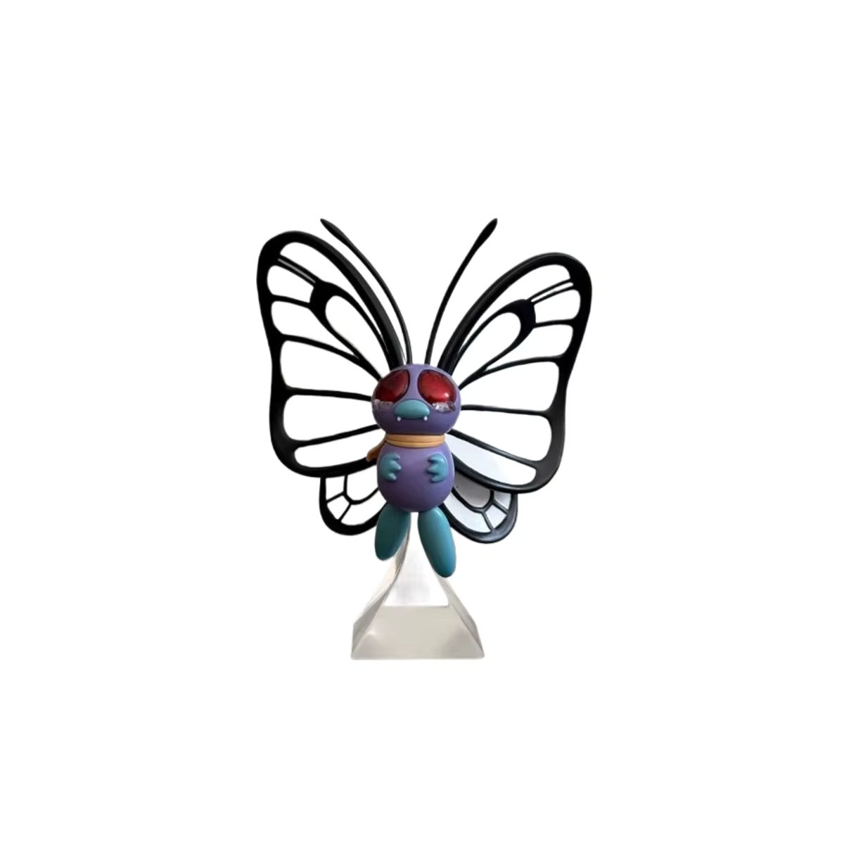 Bandai Pokemon Butterfree Anime Figur aus Kunststoff, mehrfarbig, Höhe: 6,5 cm - Bild 3