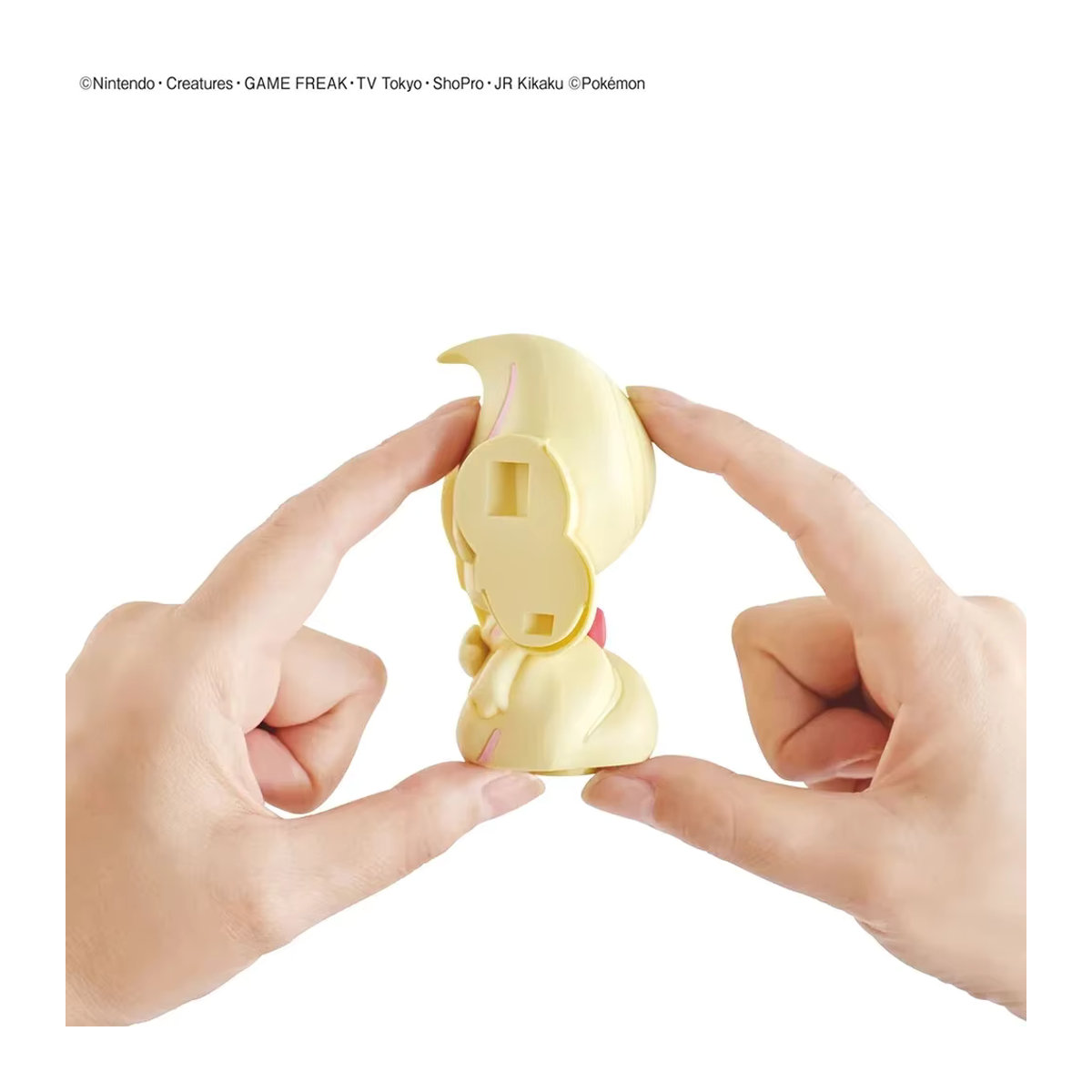 Bandai Pokemon Figuren Kit Quick Series Alcremie Sammelfigur Modell Spielzeug in Creme, Höhe: 8,7 cm - Bild 2