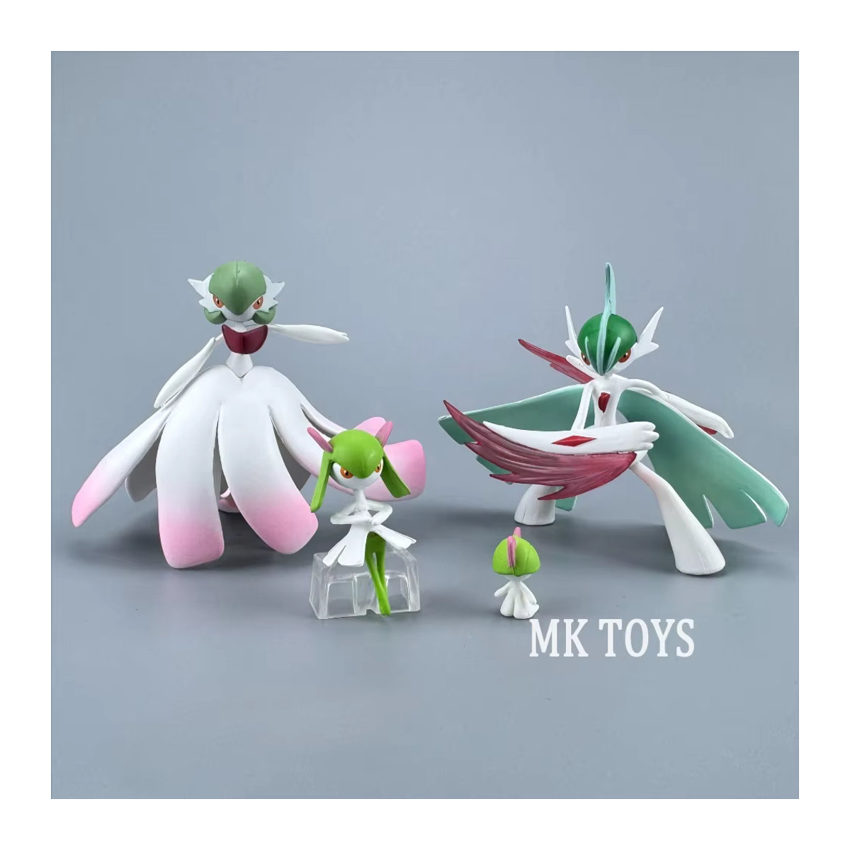 Bandai Pokemon Gardevoir Anime Actionfiguren aus PVC, mehrfarbiges Sammlermodell für Kinder, Höhe: 2-8 cm - Bild 2