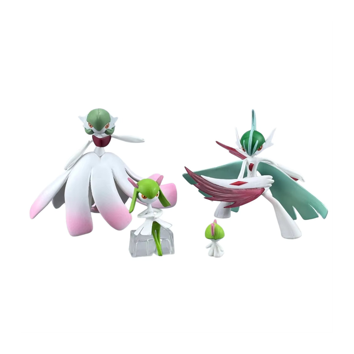 Bandai Pokemon Gardevoir Anime Actionfiguren aus PVC, mehrfarbiges Sammlermodell für Kinder, Höhe: 2-8 cm - Bild 3