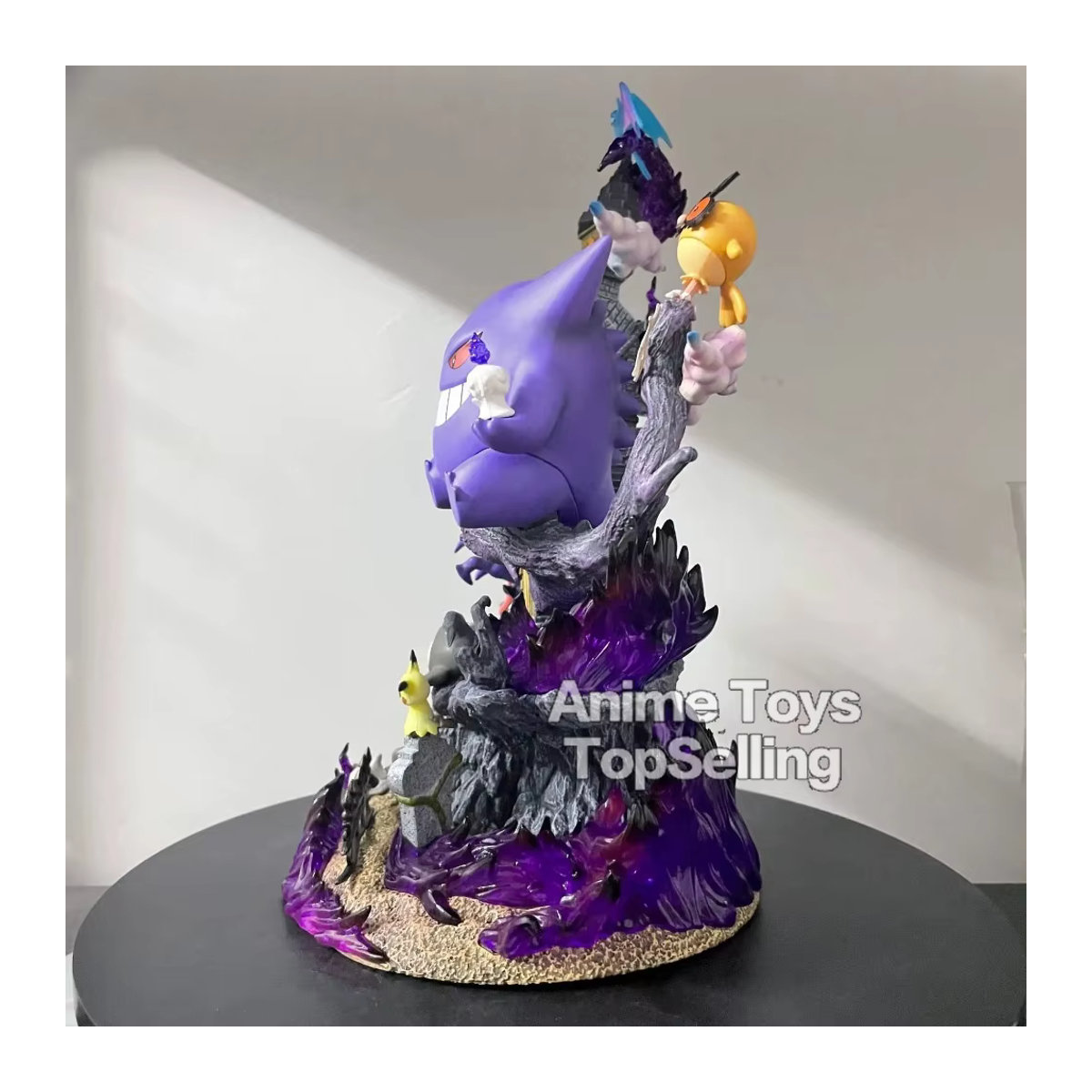 Bandai Pokemon Gengar Anime Figur aus Kunststoff in Lila, Höhe: 30 cm - Bild 4