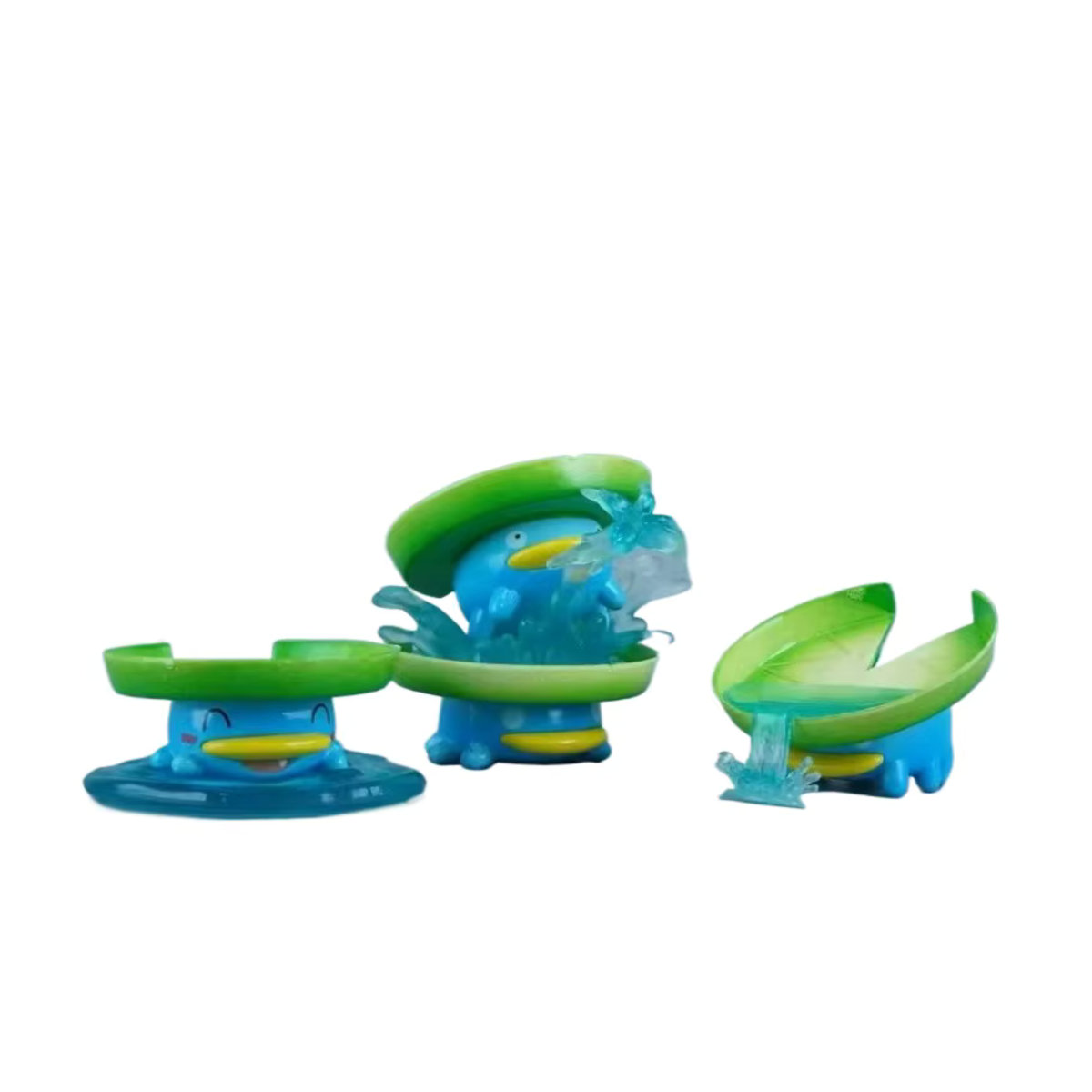 Bandai Pokemon Lotad Anime Figur aus Kunststoff, Blau, 3-5 cm Modellfigur für die Sammlung - Bild 3