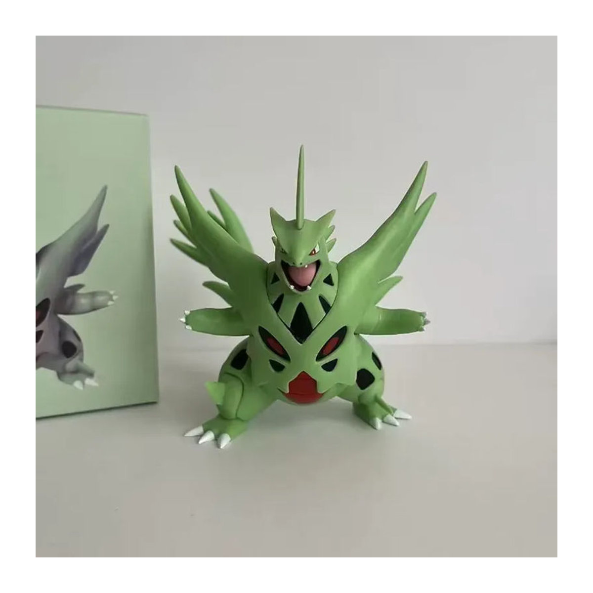 Bandai Pokemon Mega Tyranitar Actionfigur in Grün, PVC Sammlerstatue aus Kunststoff, Höhe: 11 cm - Bild 2