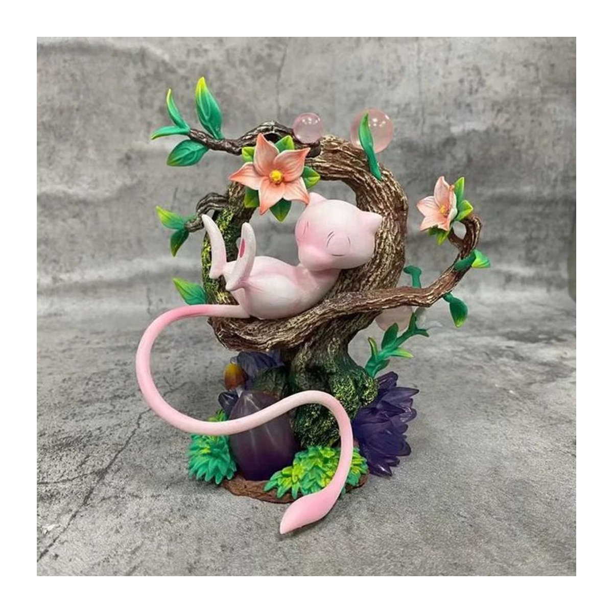 Bandai Pokemon Mewtwo Actionfigur Sleeping Version in Rosa aus Kunststoff - Bild 1