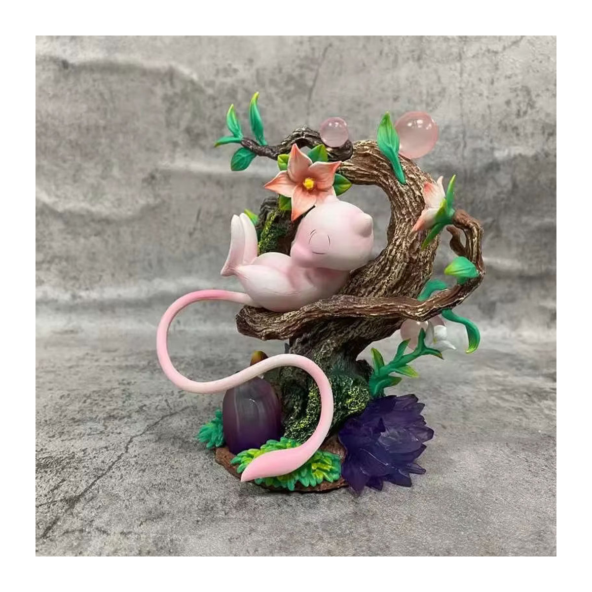Bandai Pokemon Mewtwo Actionfigur Sleeping Version in Rosa aus Kunststoff - Bild 2