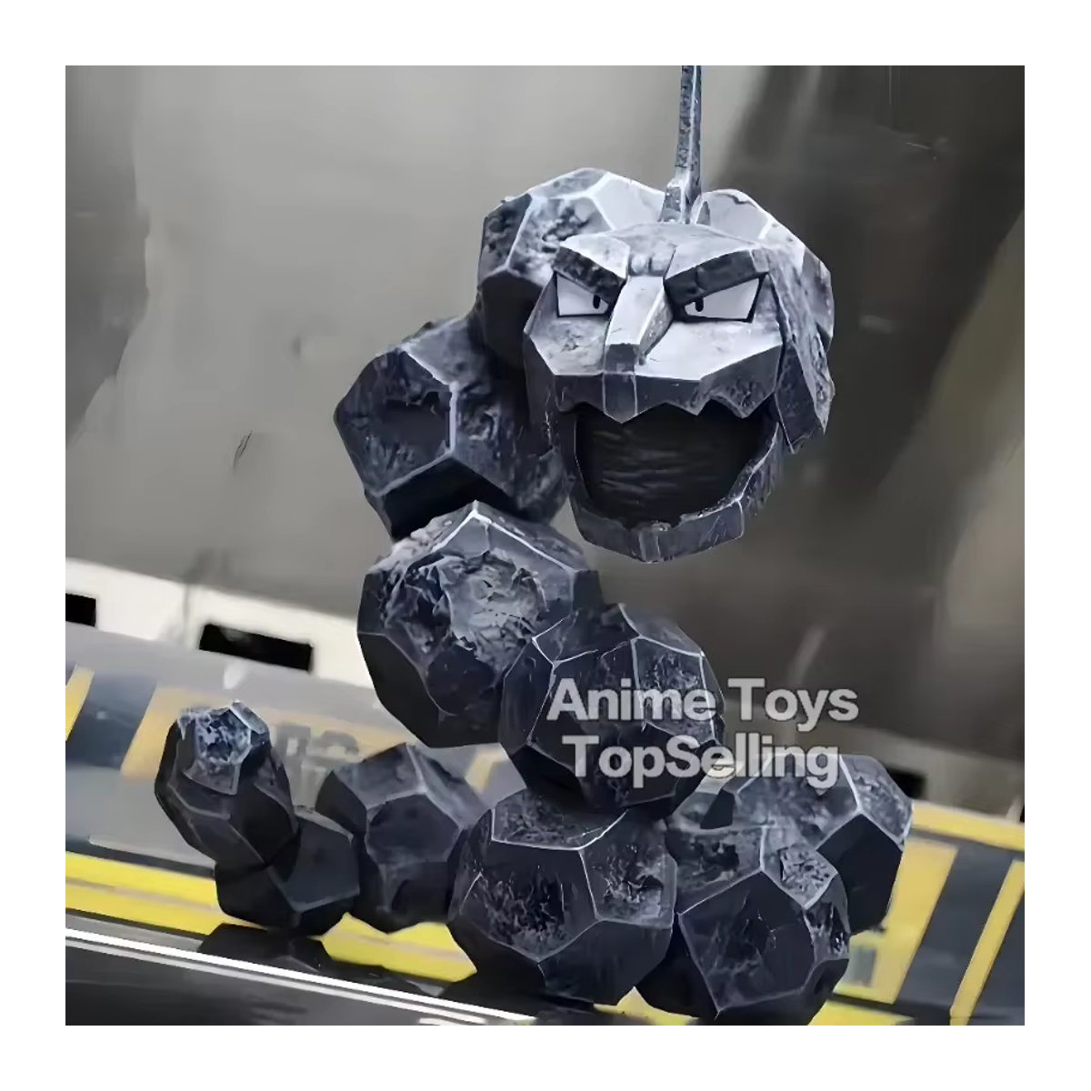 Bandai Pokemon Onix Actionfigur aus Kunststoff, grau, Höhe: 14 cm - Bild 2