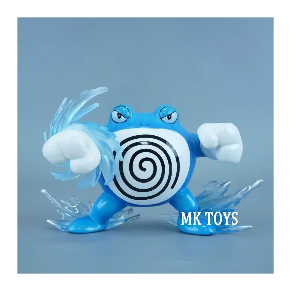 Bandai Pokemon Poliwrath Anime Figur aus Kunststoff in Blau, Höhe: 6 cm - Bild 2