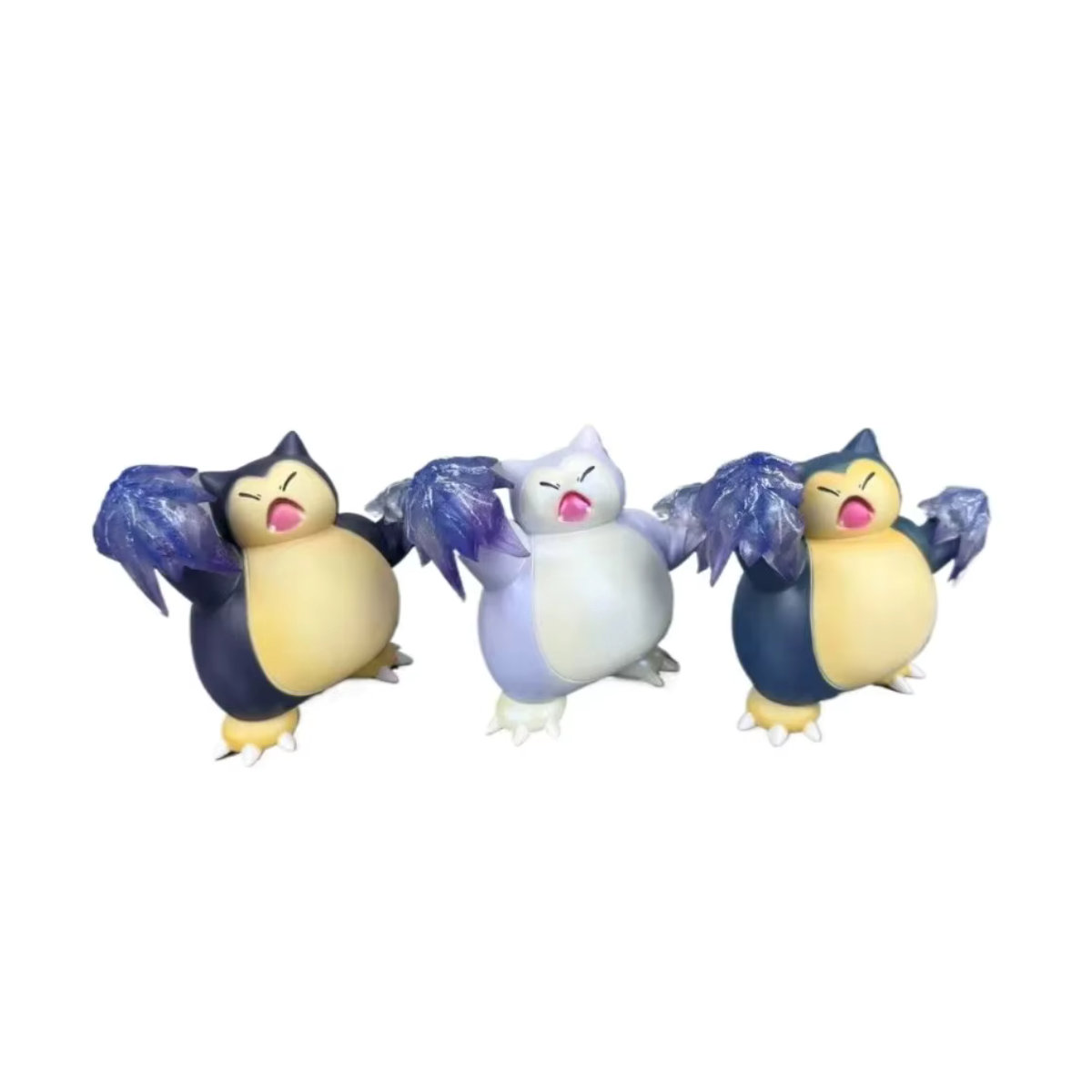 Bandai Pokemon Snorlax Anime Figur aus PVC, mehrfarbig, Höhe: 10 cm - Bild 3