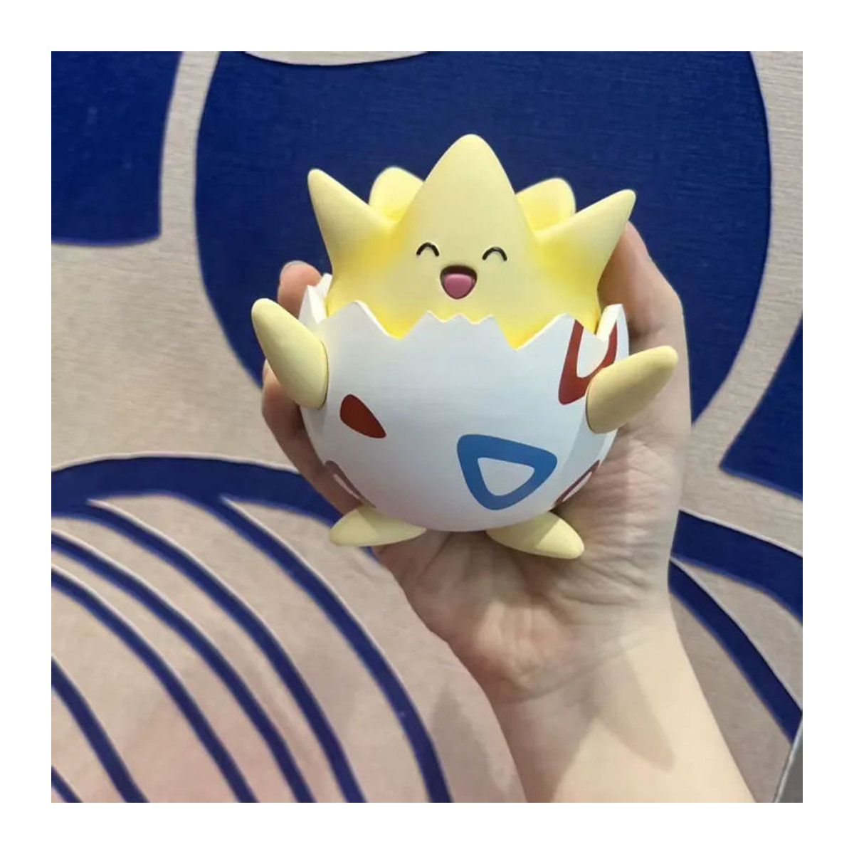 Bandai Pokemon Togepi Figur in Weiß aus Kunststoff als dekoratives Sammlerornament - Bild 3