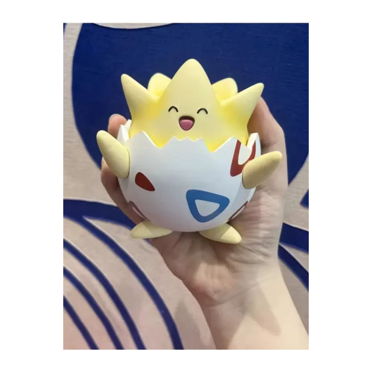 Bandai Pokemon Togepi Figur in Weiß aus Kunststoff als dekoratives Sammlerornament - Bild 7