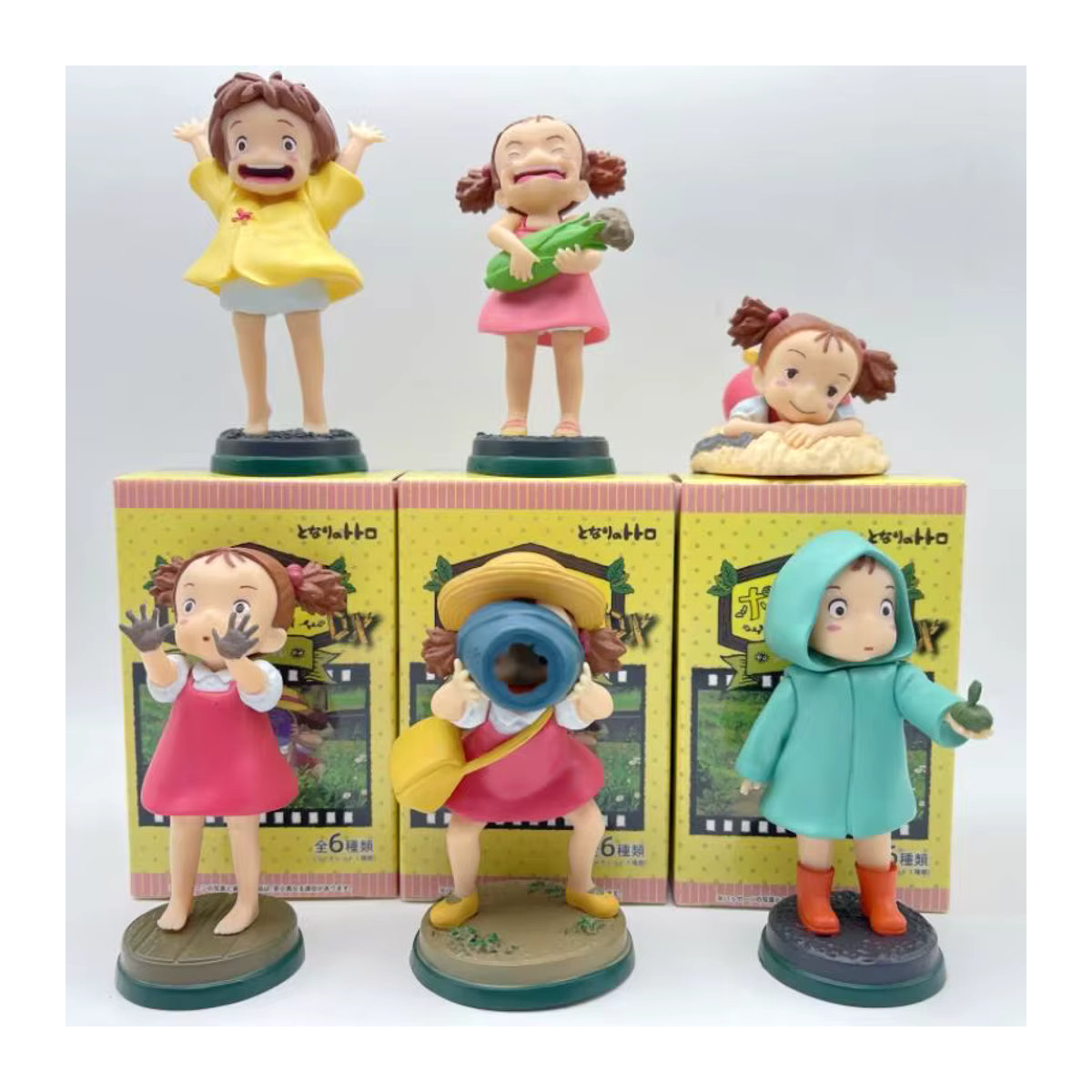 Bandai Ponyo Anime Figur Blind Box aus PVC als mehrfarbige Desktop Dekoration und Spielzeug für Kinder - Bild 2