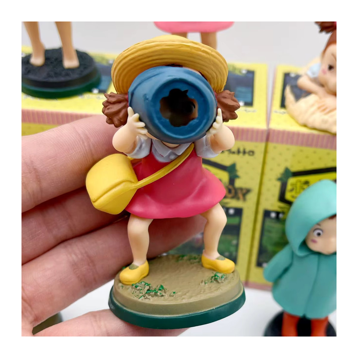 Bandai Ponyo Anime Figur Blind Box aus PVC als mehrfarbige Desktop Dekoration und Spielzeug für Kinder - Bild 4