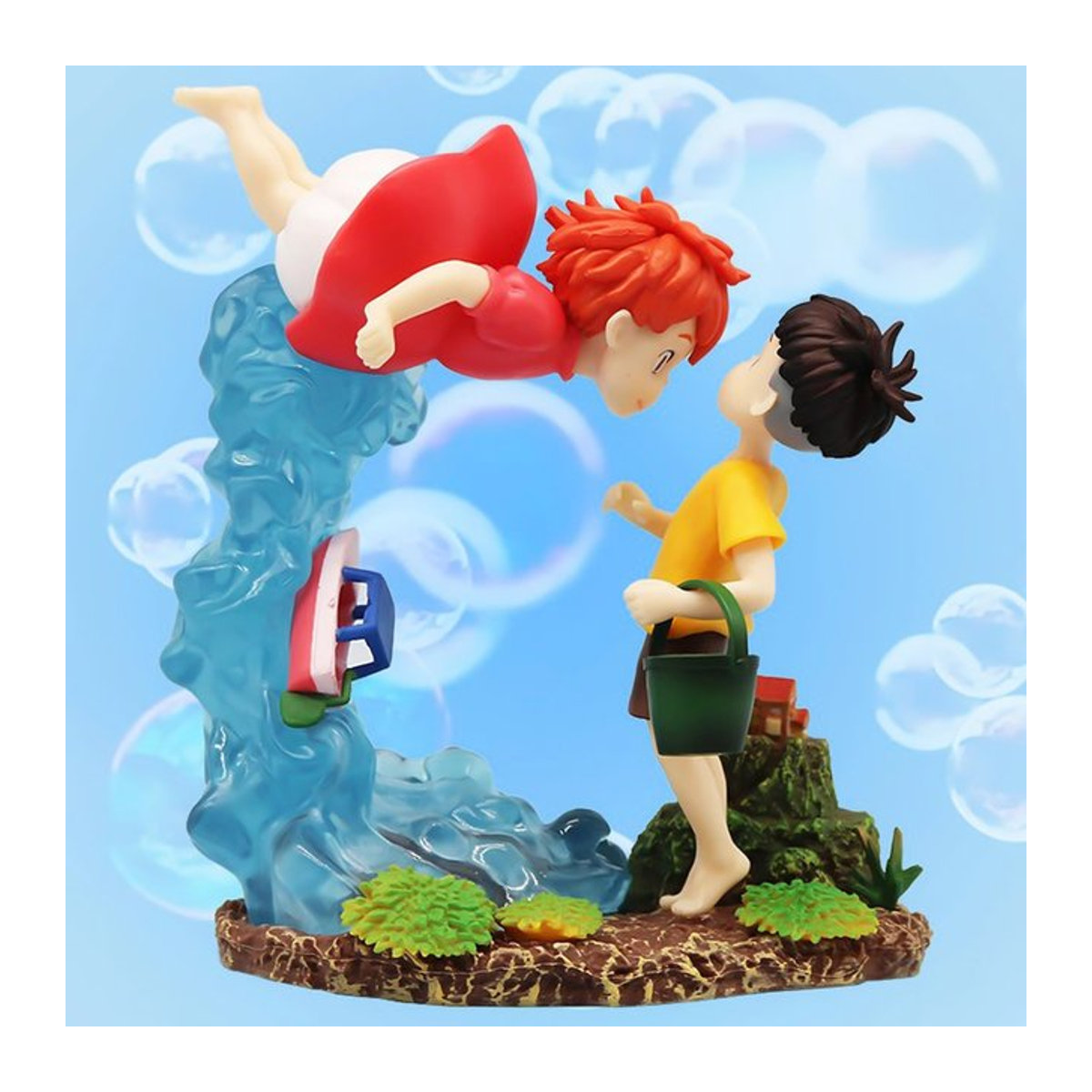 Bandai Ponyo On The Cliff Action Figur aus Kunststoff, mehrfarbig, Höhe: 15 cm - Bild 1