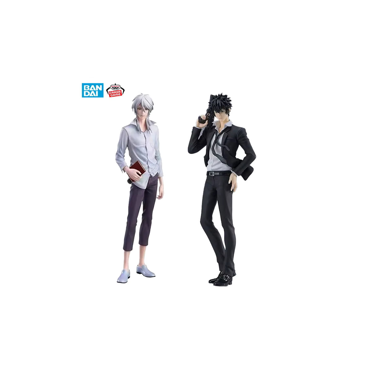 Bandai Psycho-Pass Anime-Figuren Kougami Shin'ya und Makishima Shogo aus PVC, mehrfarbig, Höhe: 18 cm - Bild 4