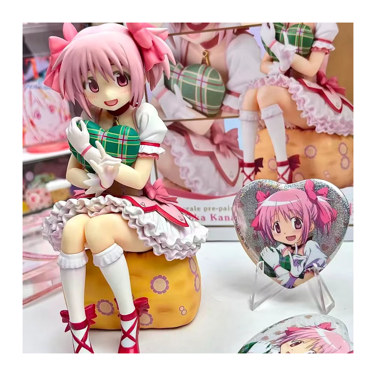 Bandai Puella Magi Madoka Magica Actionfigur aus Kunststoff in Rosa - Bild 2