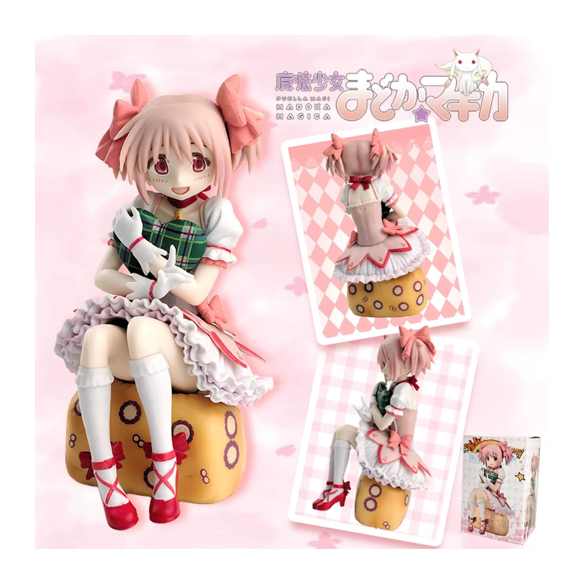 Bandai Puella Magi Madoka Magica Actionfigur Magikano in Rosa, Höhe: 14 cm - Bild 2