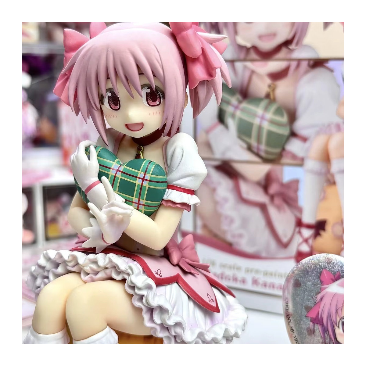 Bandai Puella Magi Madoka Magica Actionfigur Magikano in Rosa, Höhe: 14 cm - Bild 3