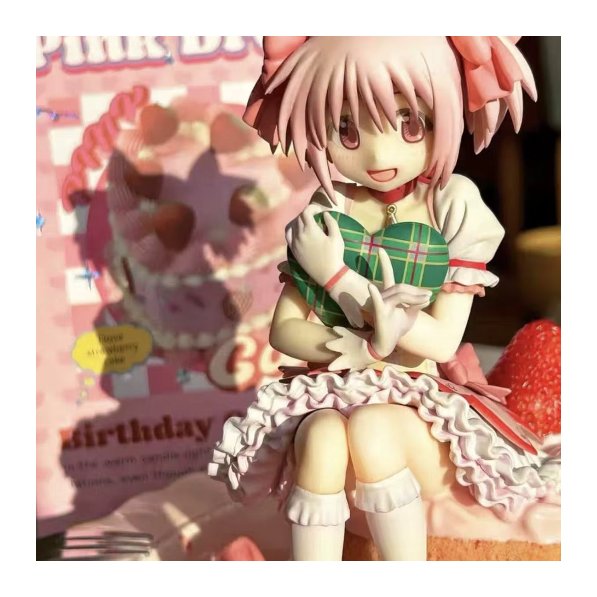 Bandai Puella Magi Madoka Magica Actionfigur Magikano in Rosa, Höhe: 14 cm - Bild 4