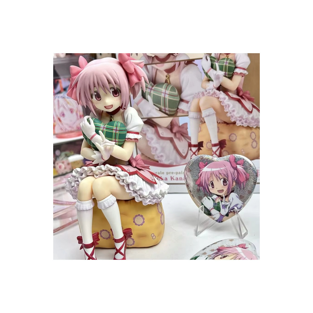 Bandai Puella Magi Madoka Magica Actionfigur Magikano in Rosa, Höhe: 14 cm - Bild 6