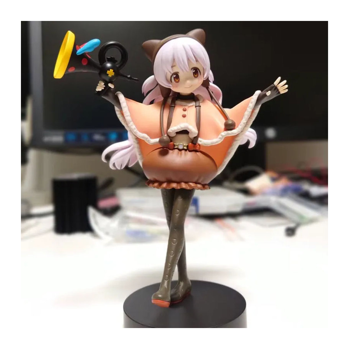 Bandai Puella Magi Madoka Magica Hirschauge Hexe Qiubi Figur, rundes Ornament aus Kunststoff, mehrfarbig, Höhe: 16 cm - Bild 3