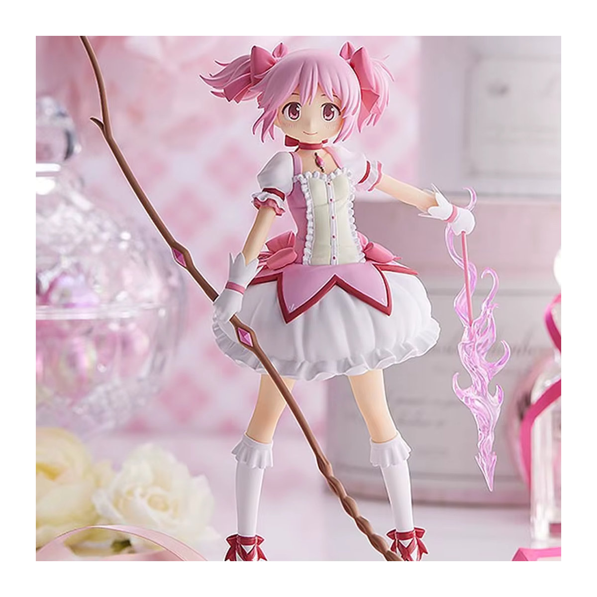 Bandai Puella Magi Madoka Magica Kaname Madoka Anime-Figur aus PVC in Rosa, Höhe: 18 cm - Bild 2