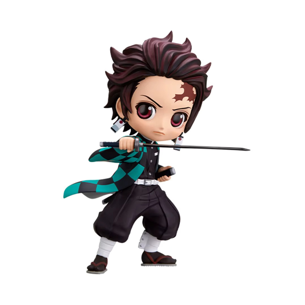 Bandai Q Posket Anime Figur Demon Slayer Nezuko Tanjiro Zenitsu Inosuke Giyuu aus Kunststoff, mehrfarbig, Höhe: 15 cm - Bild 4