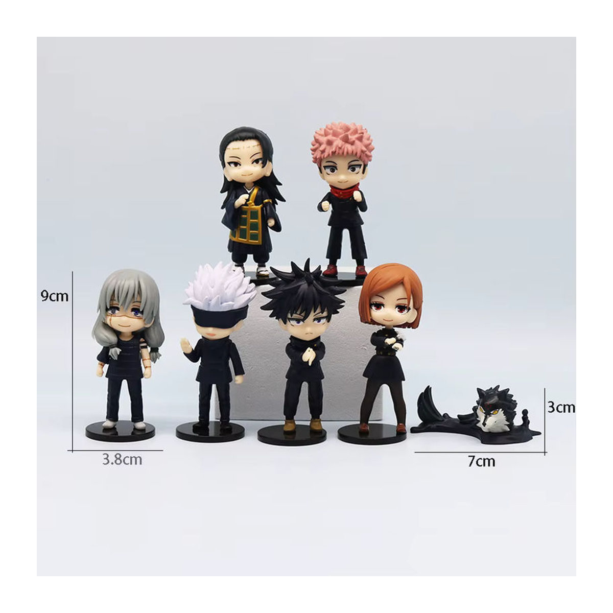 Bandai Q Posket Jujutsu Kaisen Figuren Set aus Kunststoff, mehrfarbig, Höhe: 9 cm - Bild 2