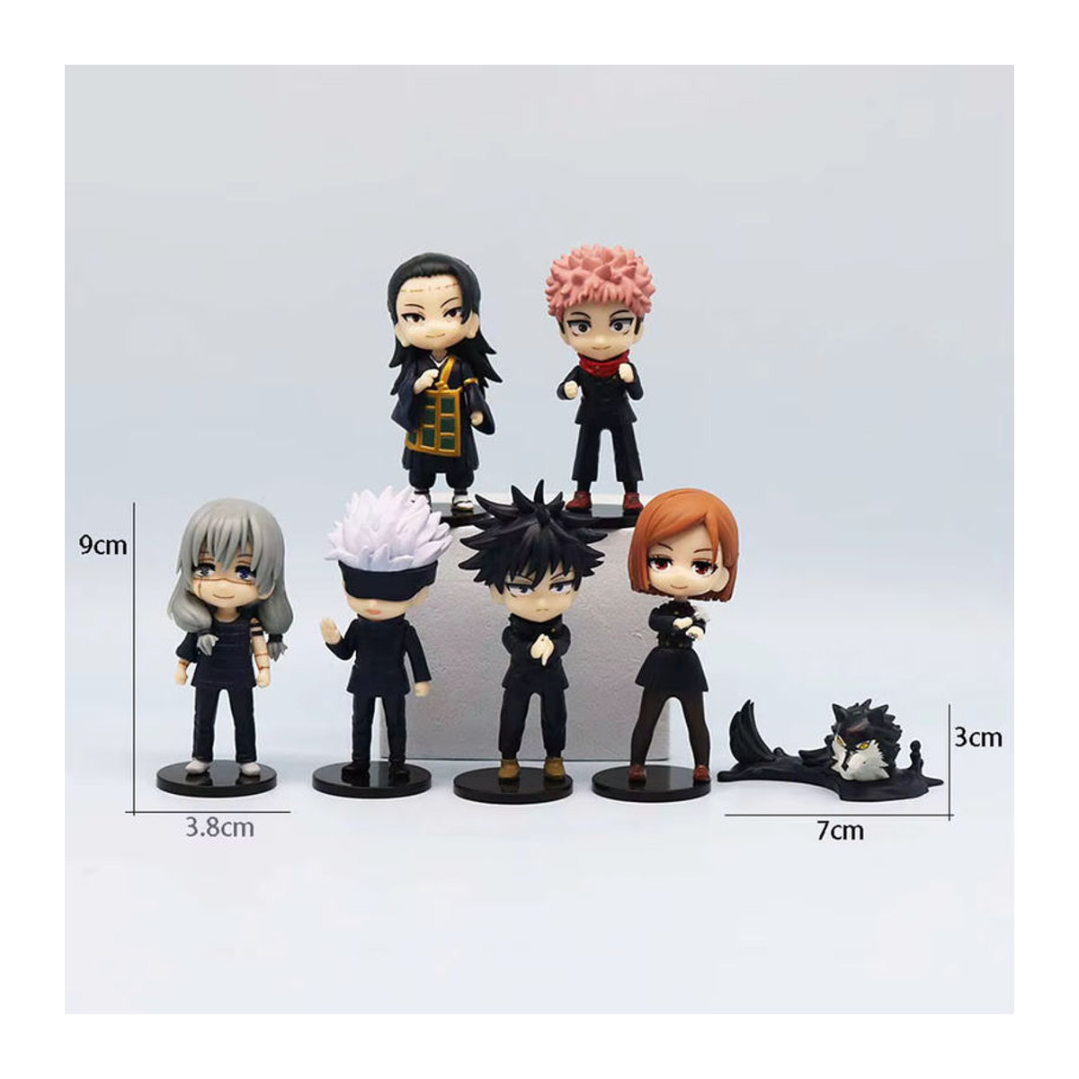 Bandai Q Posket Jujutsu Kaisen Figuren Set, mehrfarbig, Höhe: 9 cm - Bild 3
