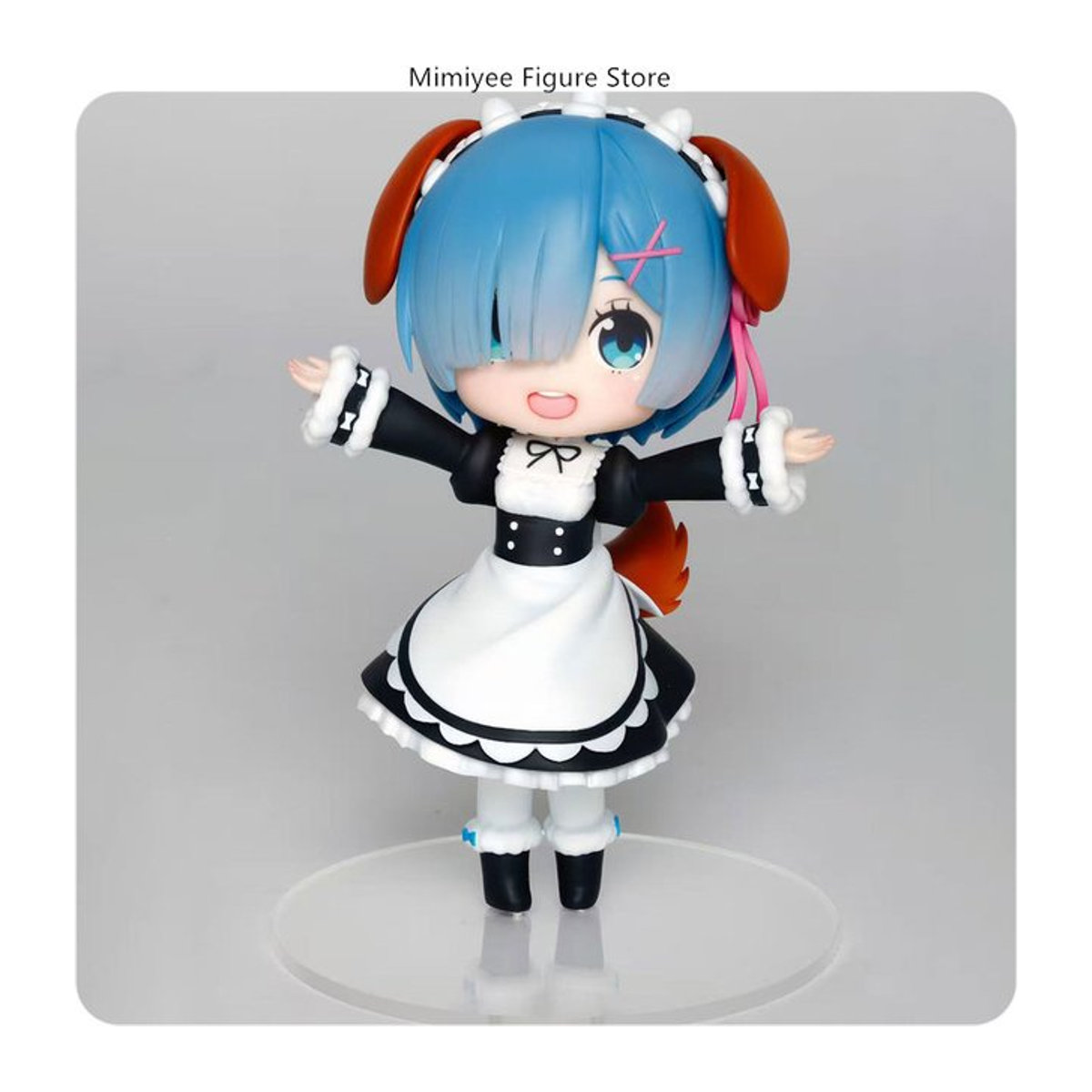 Bandai Re:Zero Starting Life in Another World Hunde-Version Rem Anime-Figur Modell in Mehrfarbig, Höhe: 14 cm - Bild 1
